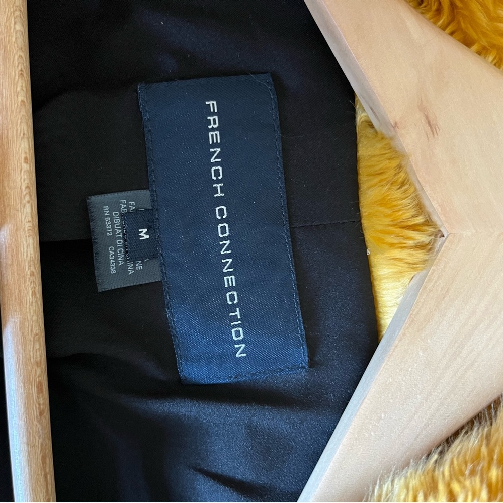 French connection faux fur coat